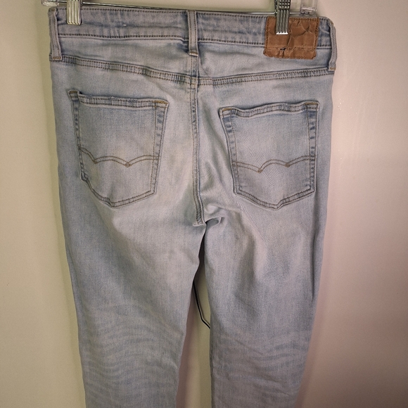 American Eagle Flex Size 30/34 Light Jeans - Picture 3 of 6